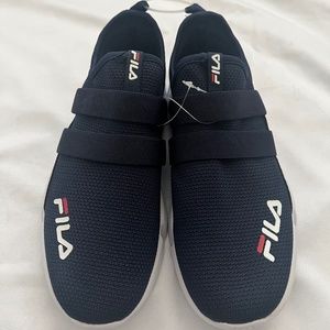 Fila, size 5.5, navy blue, women